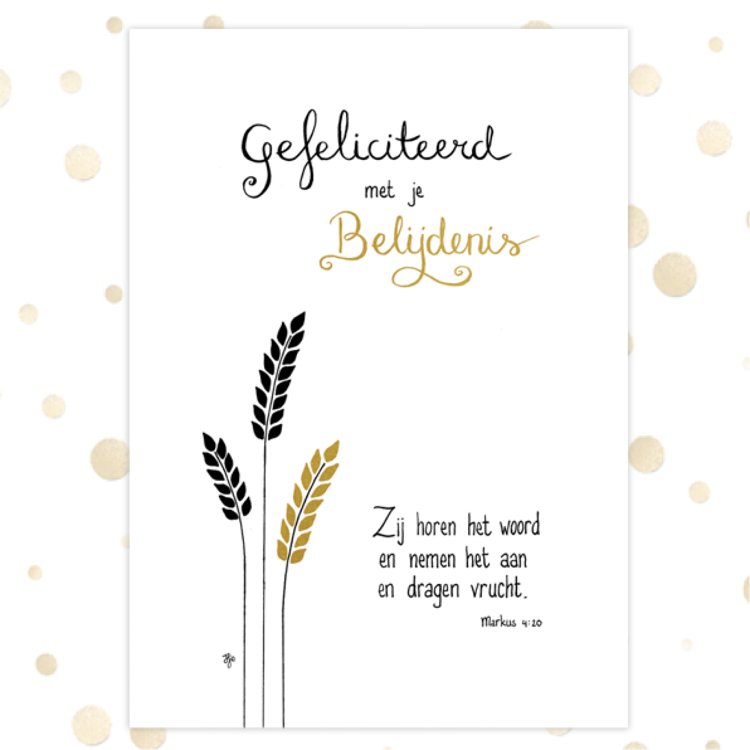Voordeelpakket - 'Golden Blessings' serie 2 - MA36095 -  Kaartenseries bij MajesticAlly