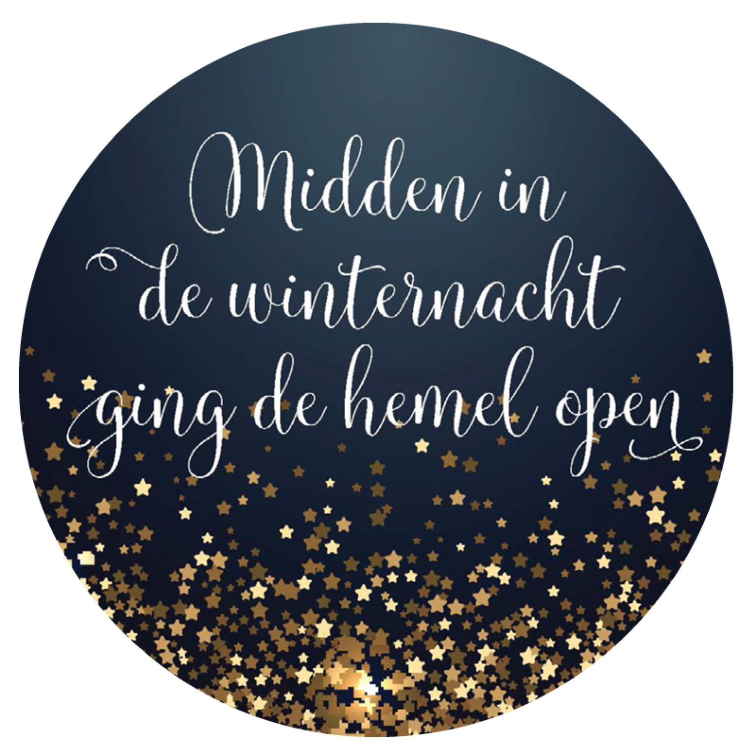 Kerst onderzetters - 12 stuks - MA20301 -  Diverse kerstcadeaus bij MajesticAlly