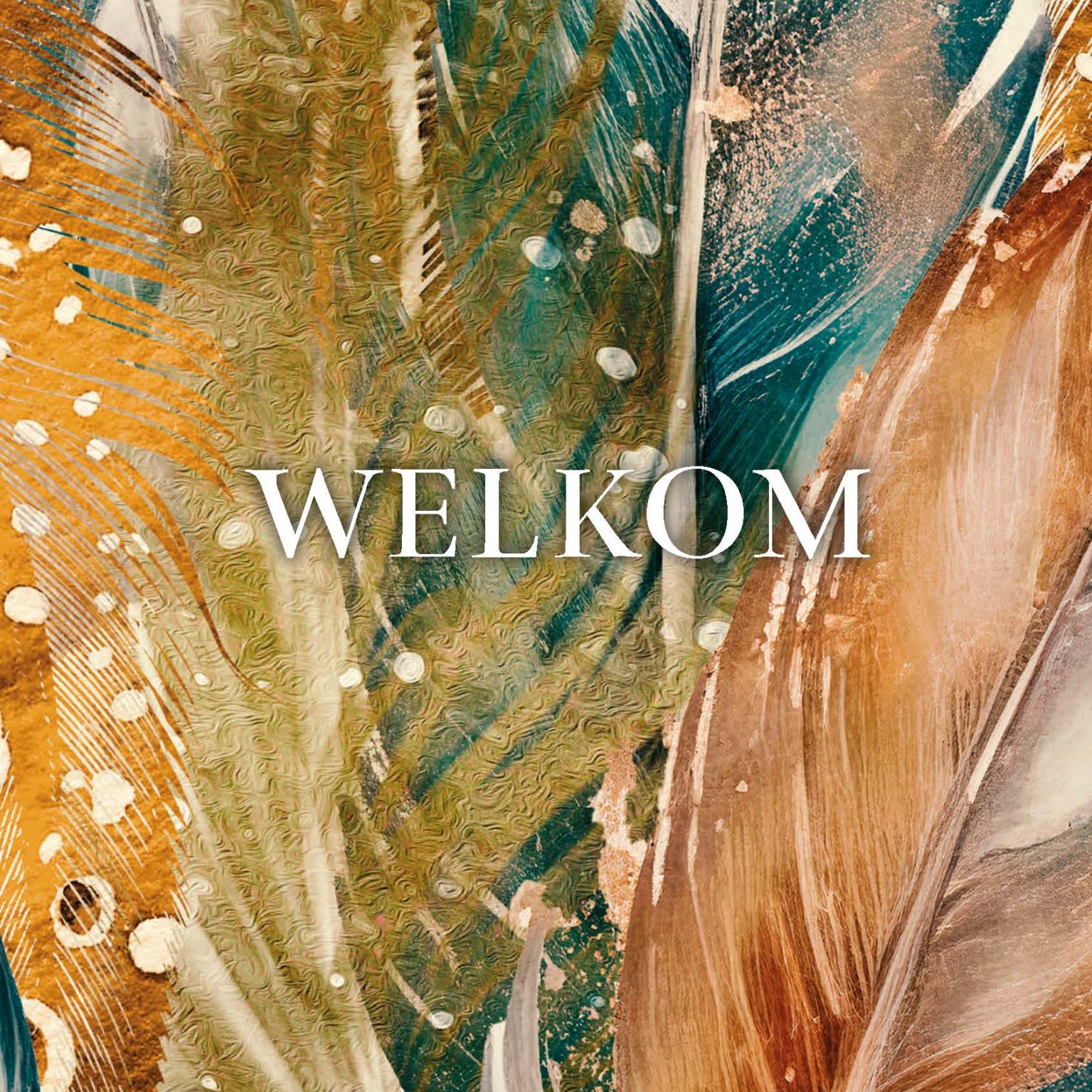 MA55002 - Wenskaart 'Welkom'