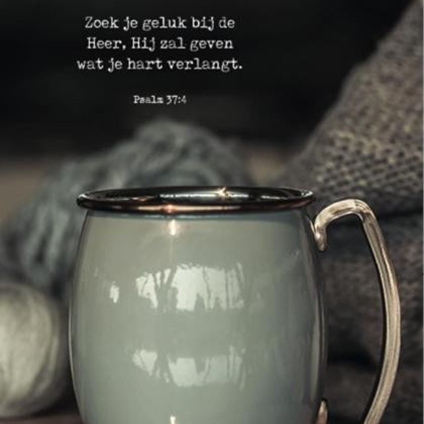 Kaartcadeau Zoek je geluk bij de Heer - MA37009 -  Kaarten bij MajesticAlly