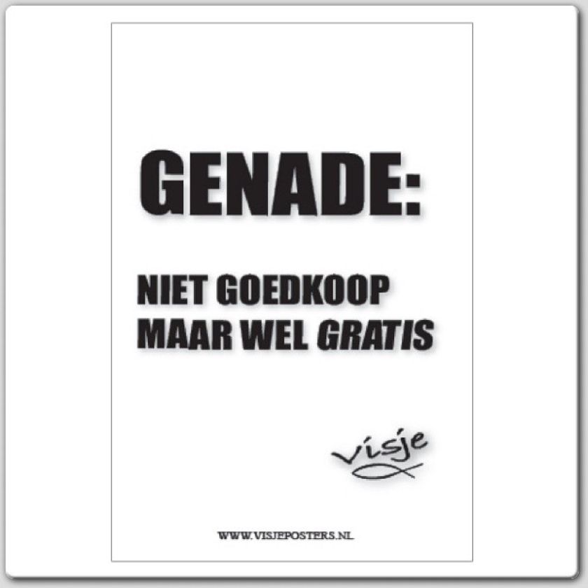 Kaart visje genade niet goedkoop - 44082 -  Visje kaarten bij MajesticAlly