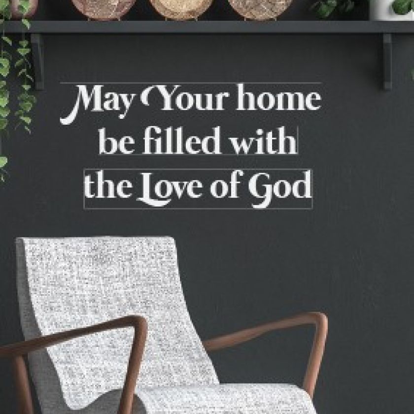 Kaart 'May your home' - 552590 -  Puur 2020 bij MajesticAlly