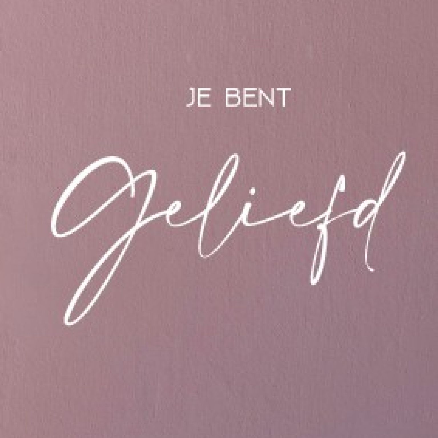 Kaart 'Jij bent geliefd' - 552596 -  Puur 2020 bij MajesticAlly