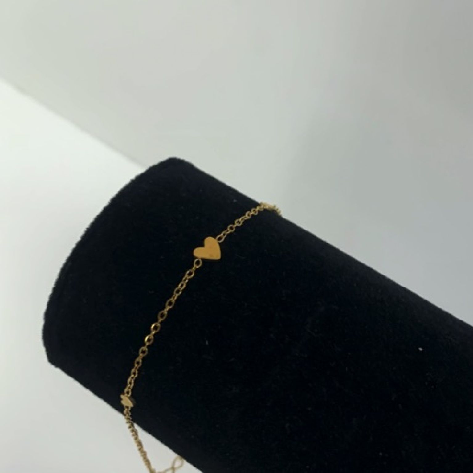 MA47214 - armband drie hartjes goud