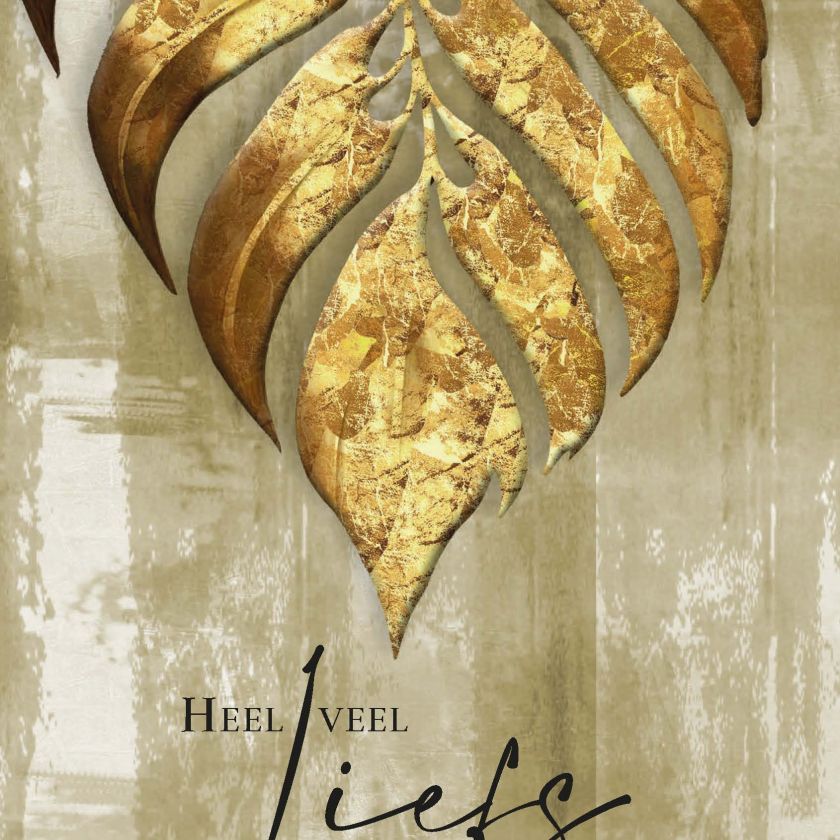 MA55037 - Wenskaart 'Heel veel liefs'