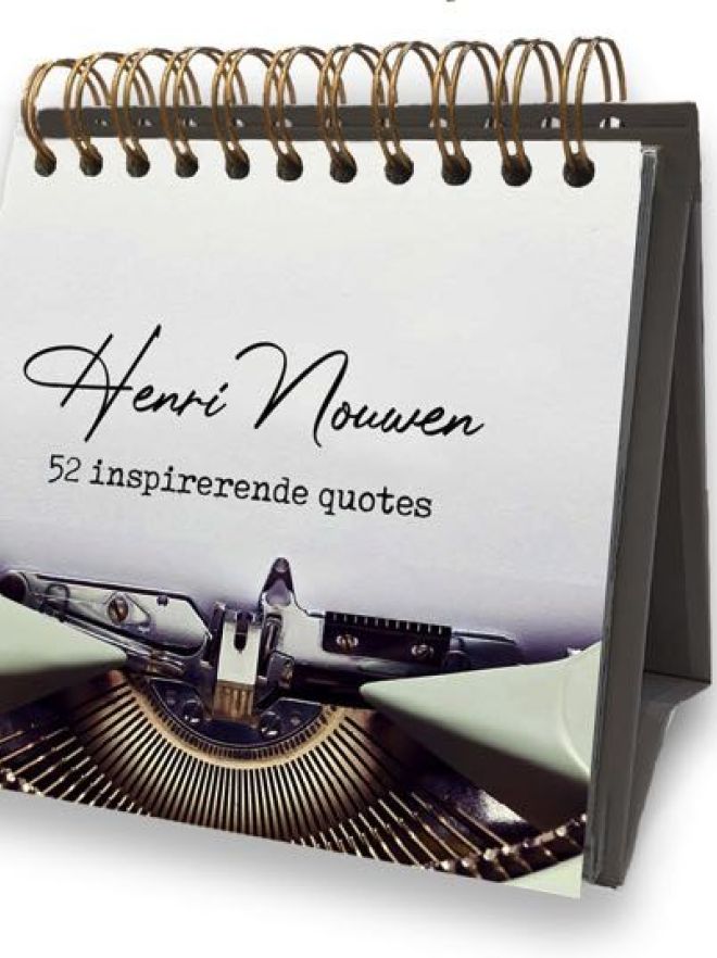 Bureauklapper 'Henri Nouwen' - 9789493206175 -  Bureauklapper bij MajesticAlly