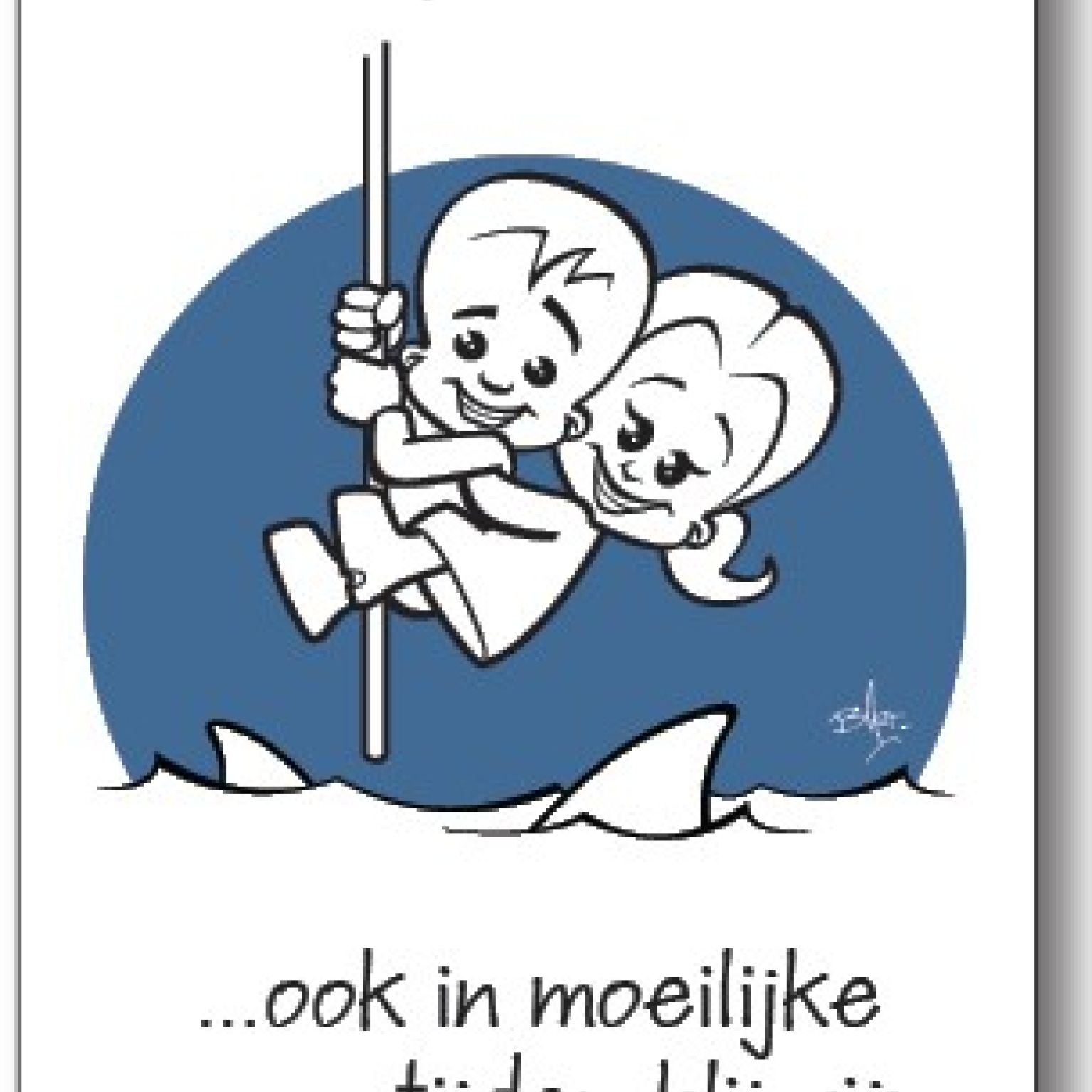 10x kaart 'Geloven is ook in moeilijke tijden...' - 44528 -  Geloven is bij MajesticAlly