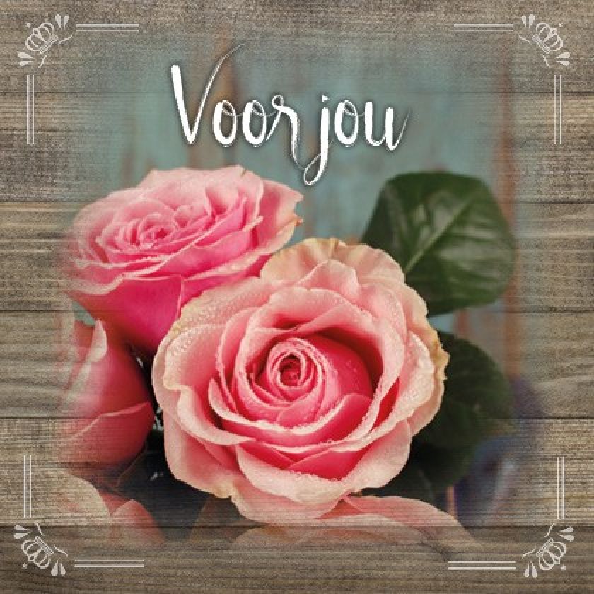 Kaart 'Voor jou' - MA19044 -  Brocante bij MajesticAlly