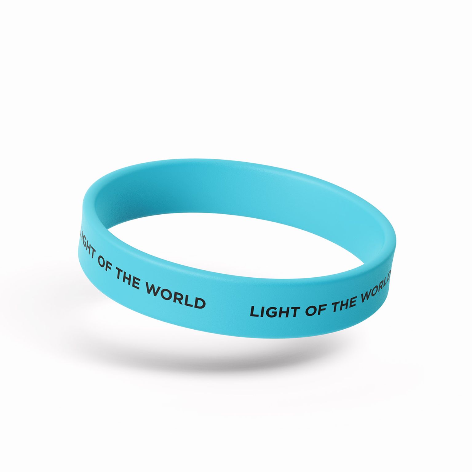 MA47523 Siliconen armbandje Glowinthedark 2025 Light of the world a33e3cc9