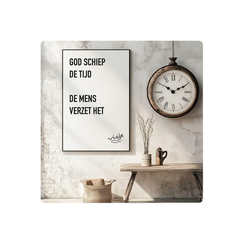 V16006 Visje Cadeaubordjes 15x15 God Tijd a55be612