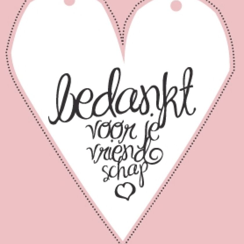 Vriendschapshart - 552552 -  Kaarten bij MajesticAlly