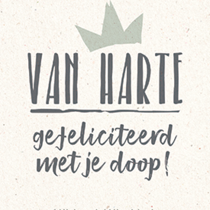 Van harte gefeliciteerd met je doop! - 552868 -  Doop - volwassenen bij MajesticAlly