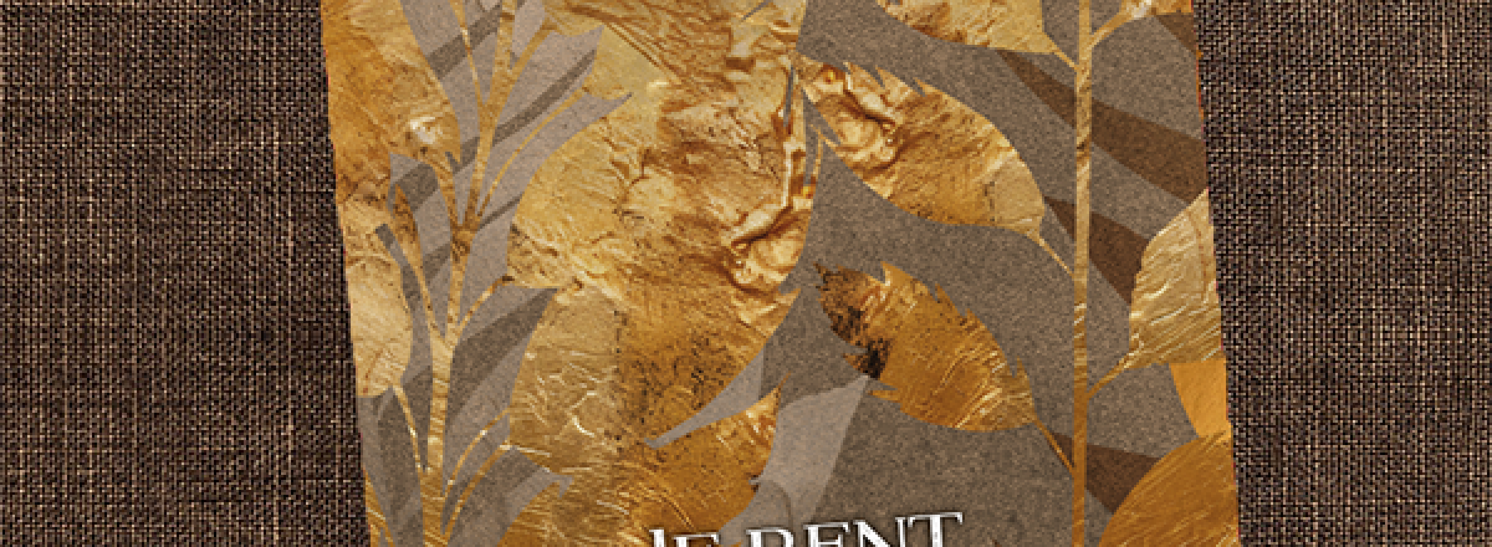 MA27475 notitieblokje Goudkleurige bladeren LR ac72570e