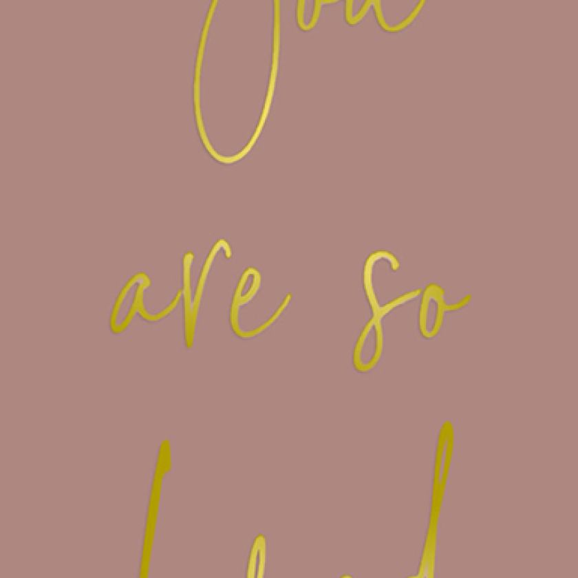 MA52111 - Boekenlegger 'You are so loved'