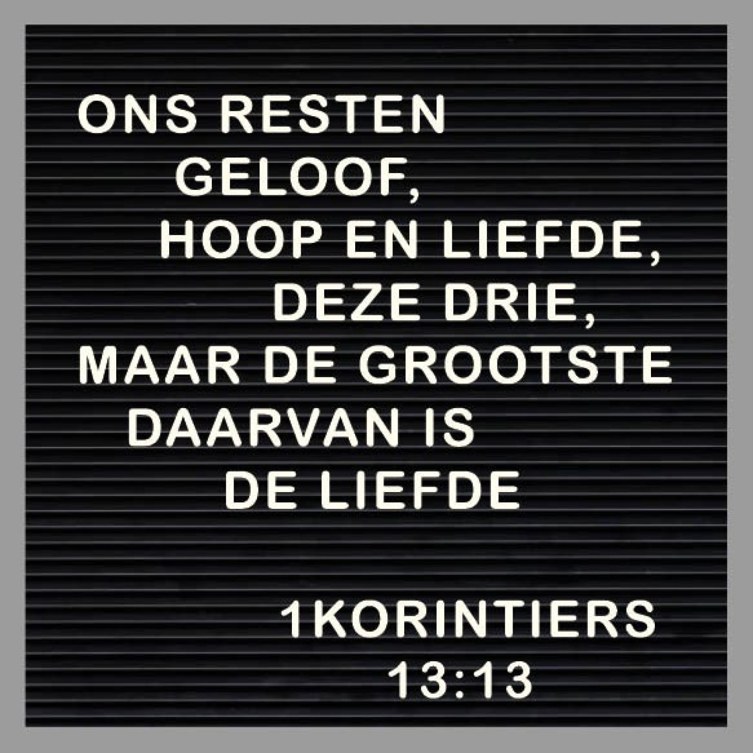 Kaart 'Geloof, hoop en liefde' - MA32022 -  Words&Letters bij MajesticAlly