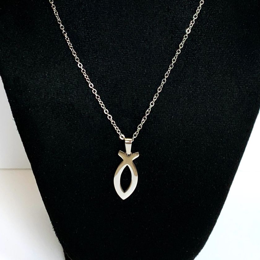 MA47008 - Ketting Ichtus Visje - Zilver