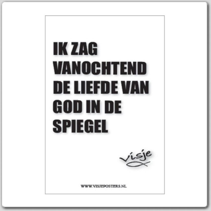 Kaart visje ik zag vanochtend de liefde - 44066 -  Visje kaarten bij MajesticAlly