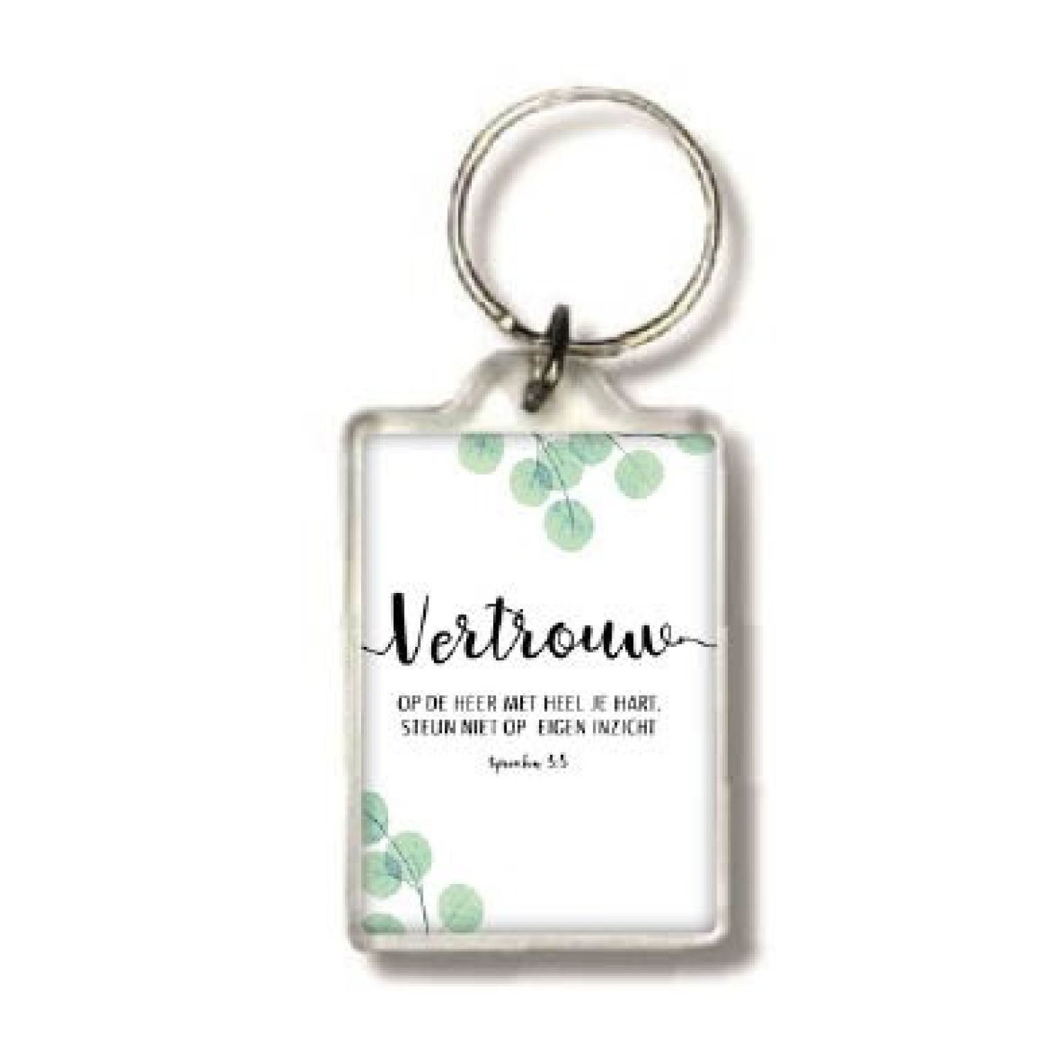 Sleutelhanger vertrouw op de Heer - MA25512 -  Beautiful Day  bij MajesticAlly