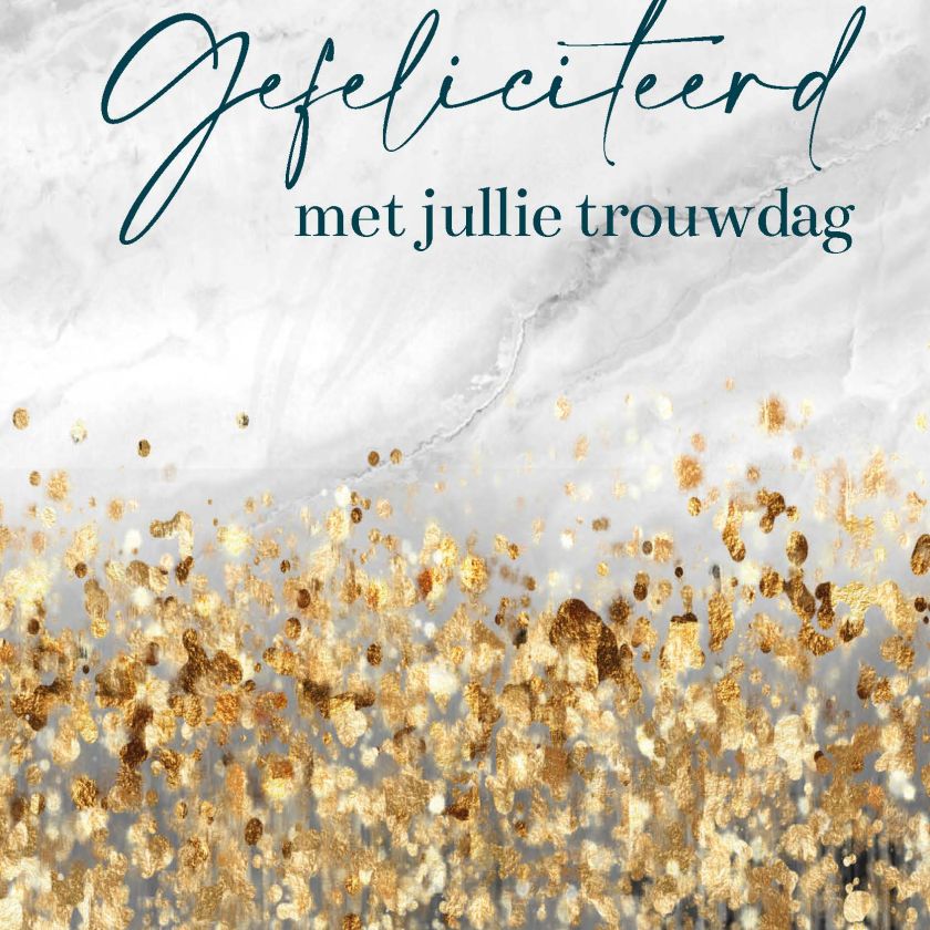 MA55030 - Wenskaart 'Gefeliciteerd met jullie trouwdag'