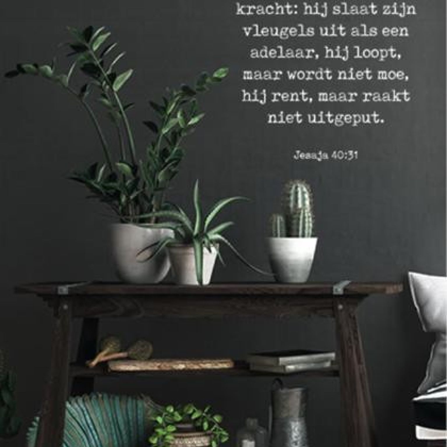 Kaartcadeau Wie hoopt op de Heer - MA37020 -  Kaarten bij MajesticAlly