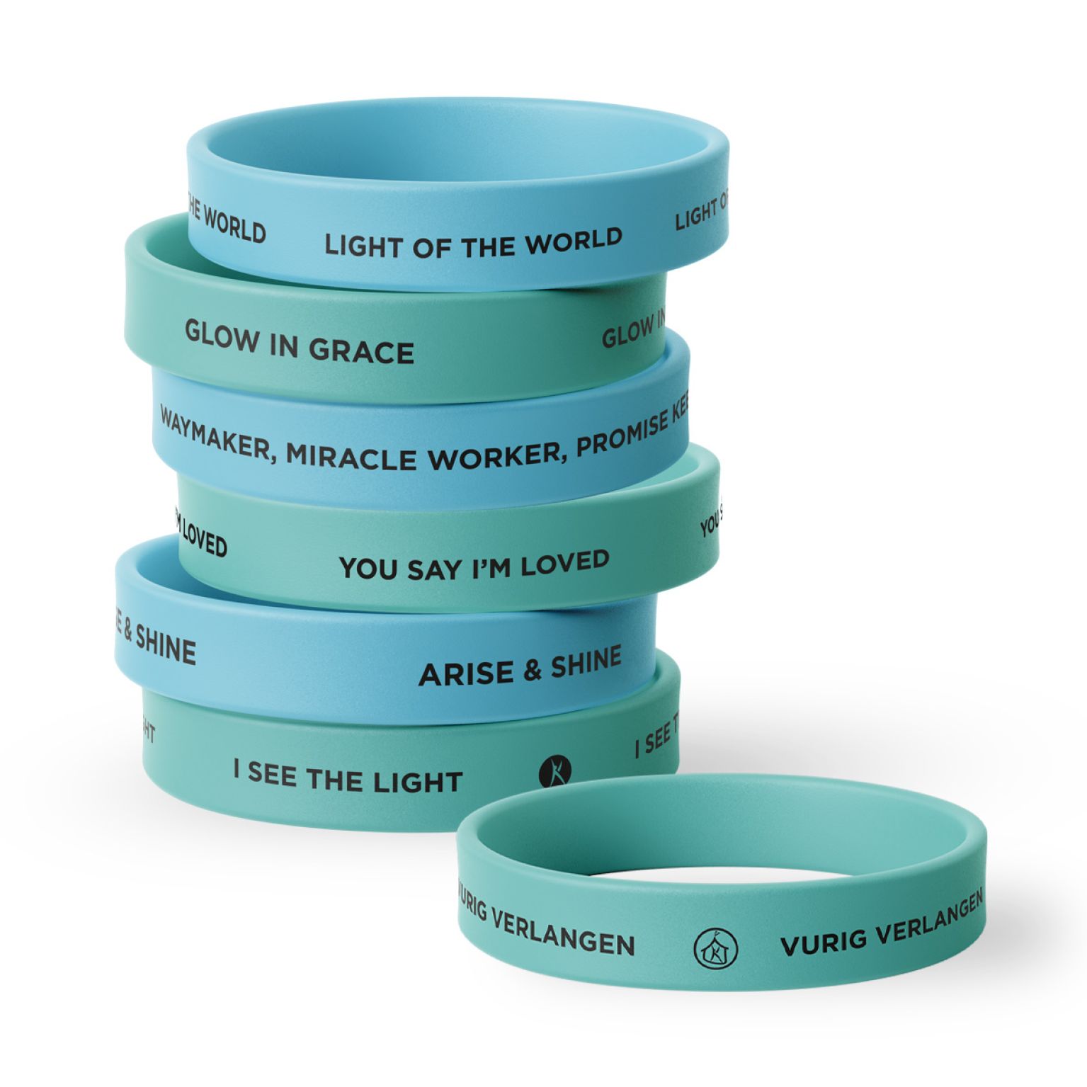 Siliconen armbandjes 16en18cmGlow 2025 TOTAAL 1 c52b4831