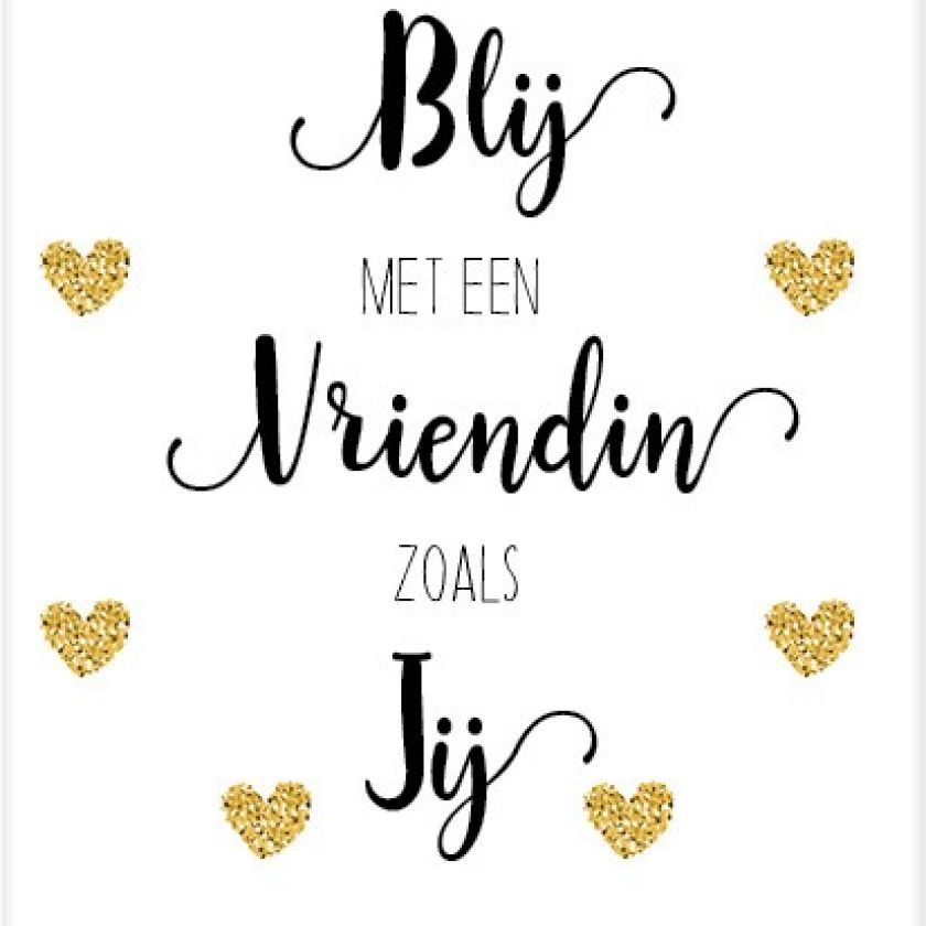 Kaart 'Blij met een vriendin' - MA25043 -  Beautiful Day bij MajesticAlly