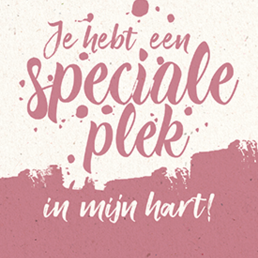 Je hebt een speciale plek in mijn hart - 552836 -  Kaarten bij MajesticAlly