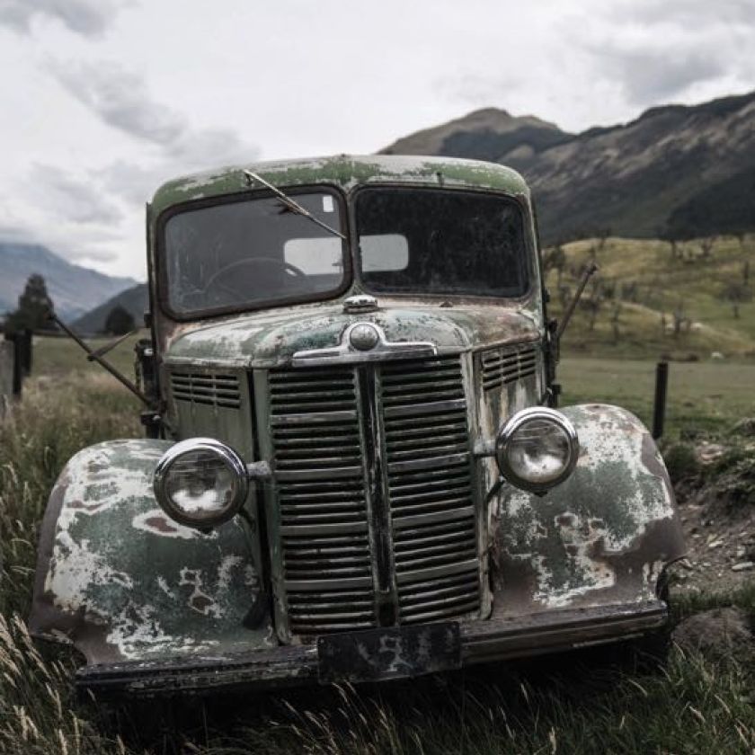 Kaart 'Oldtimer' - MA40027 -  Landelijk bij MajesticAlly