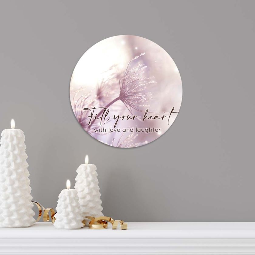 Kerstcirkel 'Fill your heart' - MA39806 -  Diverse kerstcadeaus bij MajesticAlly