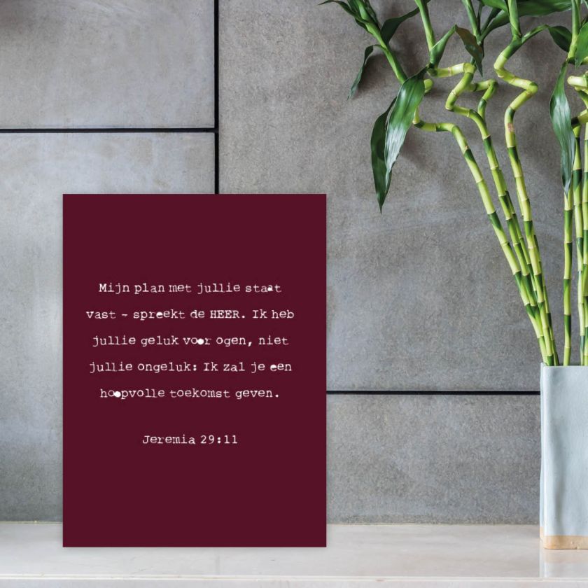 Kaart mijn plan met jullie - MA35002 -  Interieurkaarten bij MajesticAlly