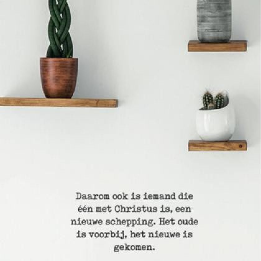 Kaartcadeau Eén met Christus - MA37037 -  Kaarten bij MajesticAlly