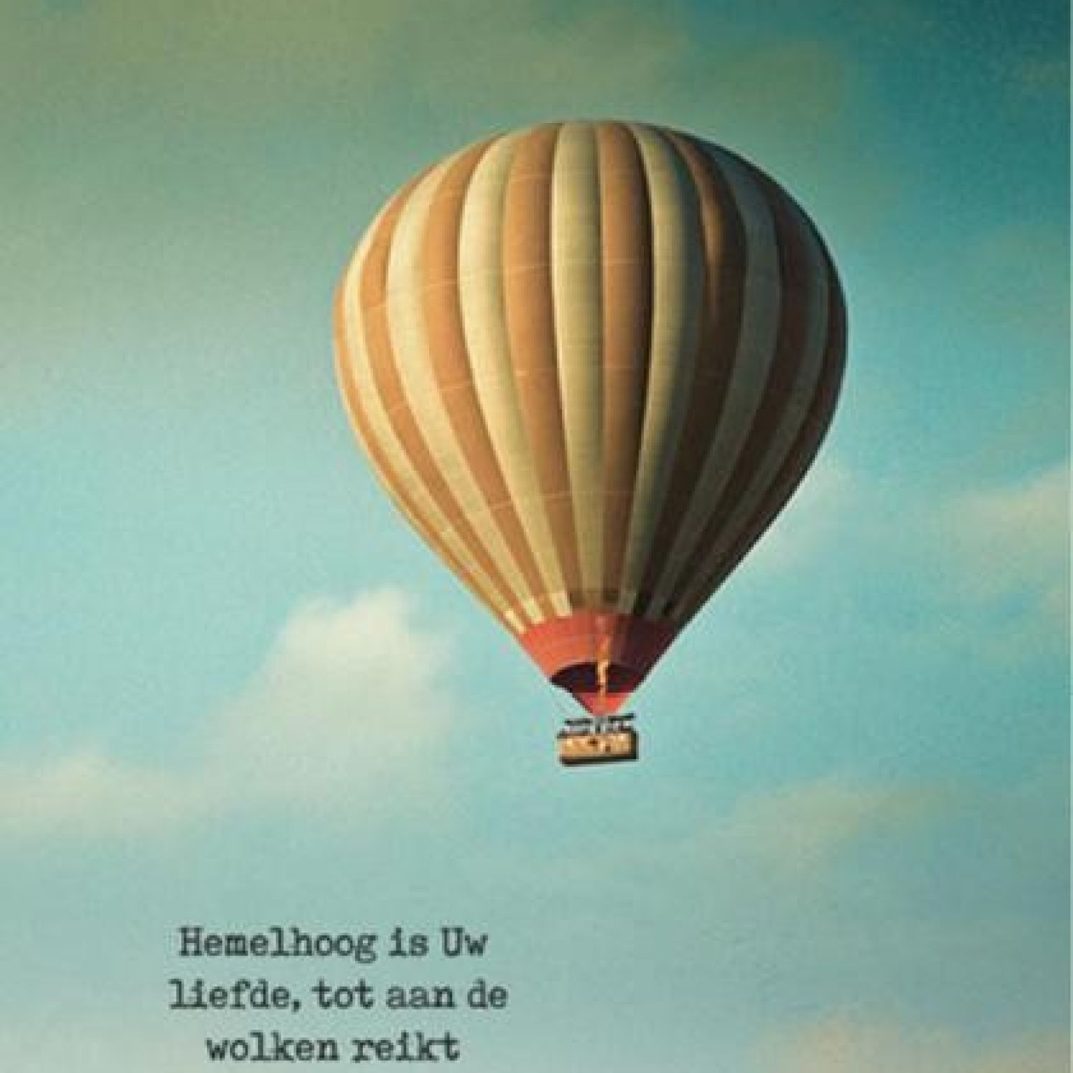 Kaartcadeau Hemelhoog is Uw liefde - MA37011 -  Kaarten bij MajesticAlly