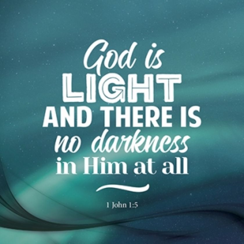 Kerstkaart 'God is Light' - 454114 -  Kerst-Morgenster bij MajesticAlly