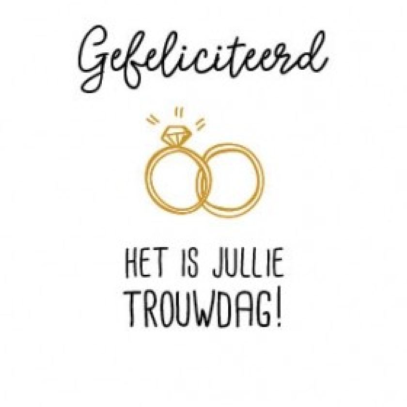Het is jullie trouwdag - 552808 -  Kaarten bij MajesticAlly