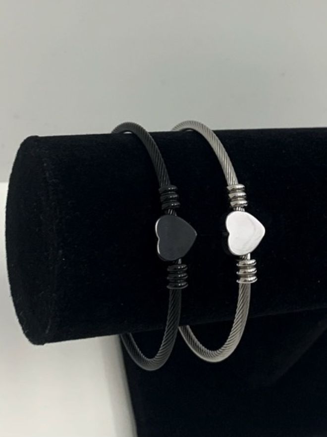 MA47304-MA47305 - Bangle hartje