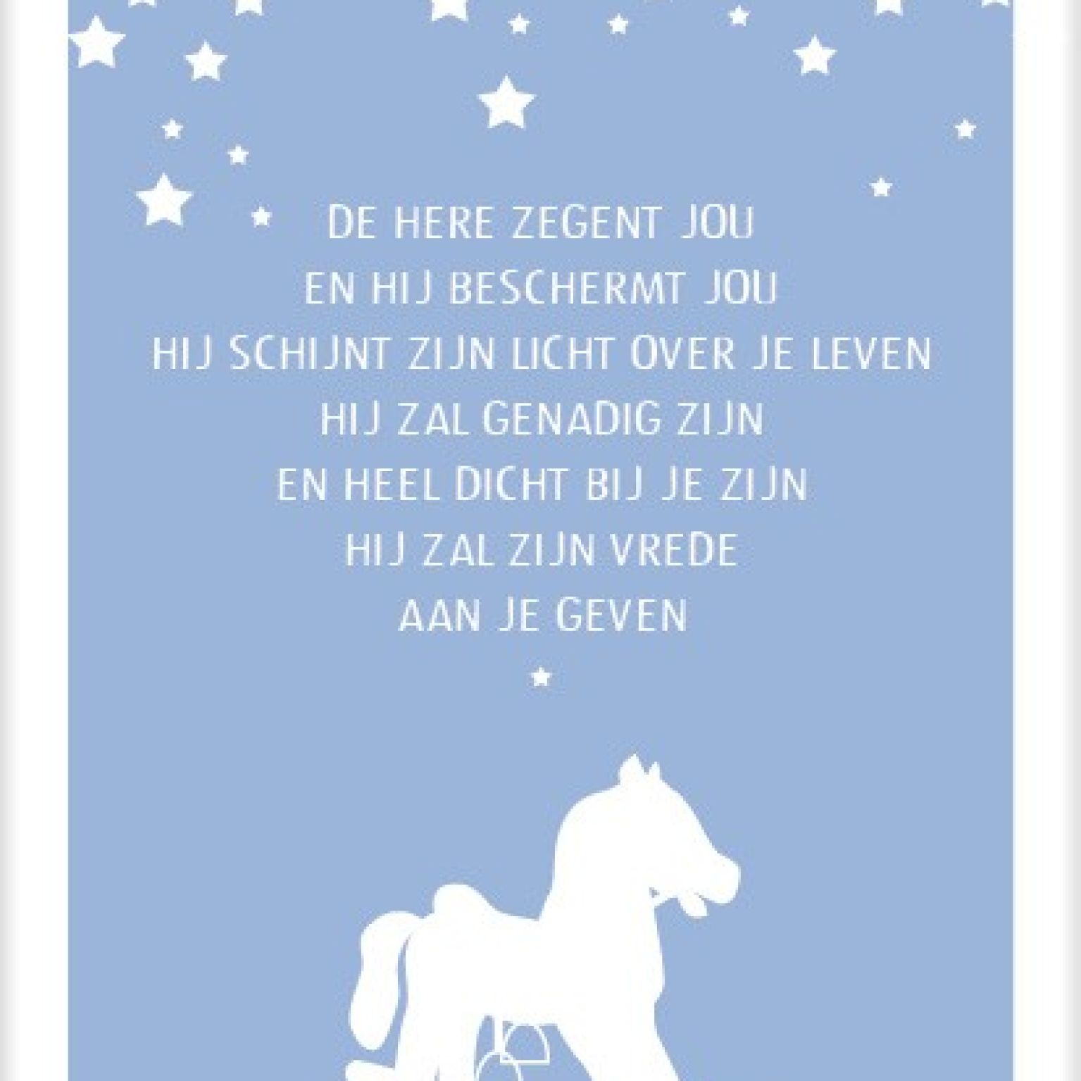 Kaart 'De Here zegent jou' - MA25033 -  Beautiful Day bij MajesticAlly