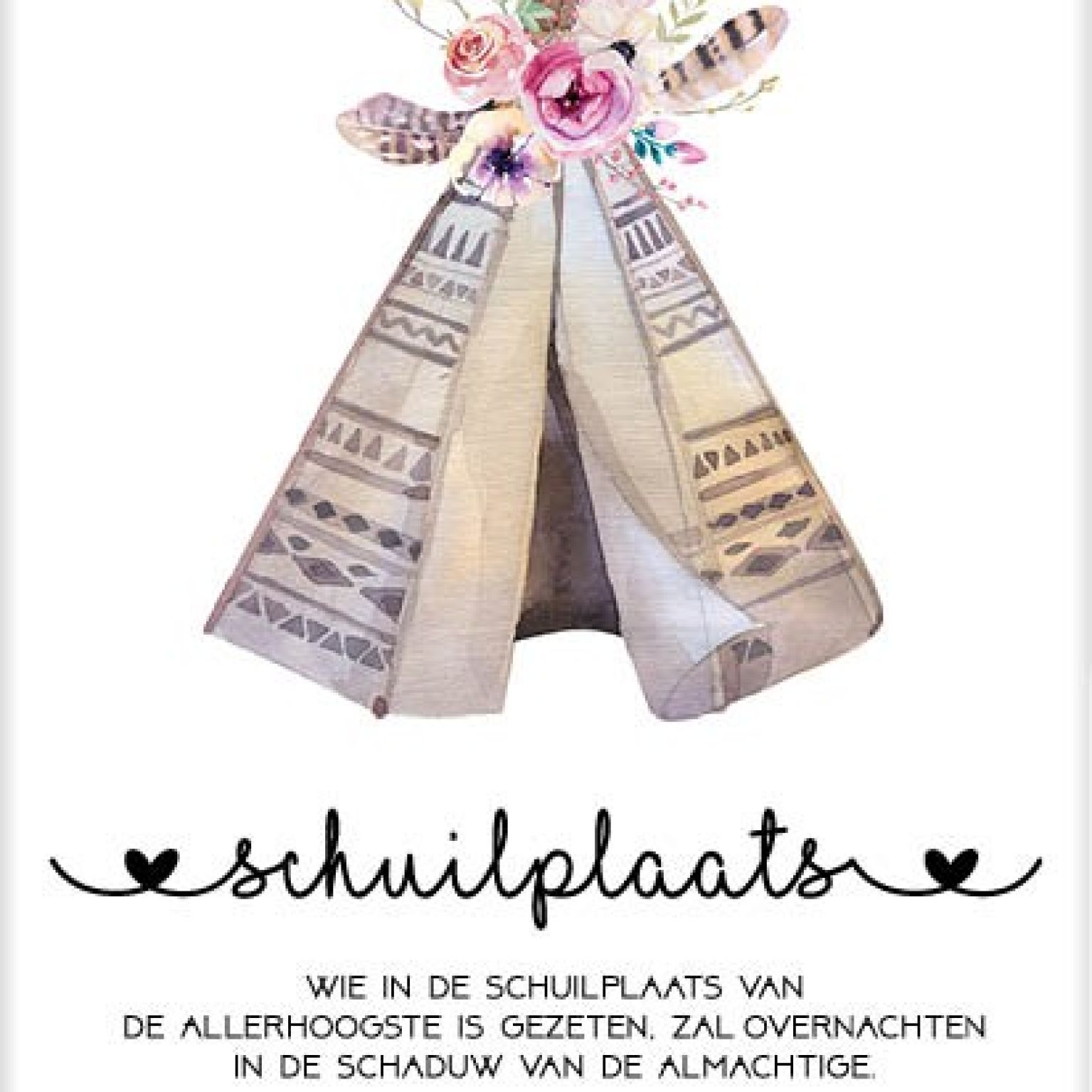 Kaart 'Schuilplaats' - MA31041 -  Bloom bij MajesticAlly