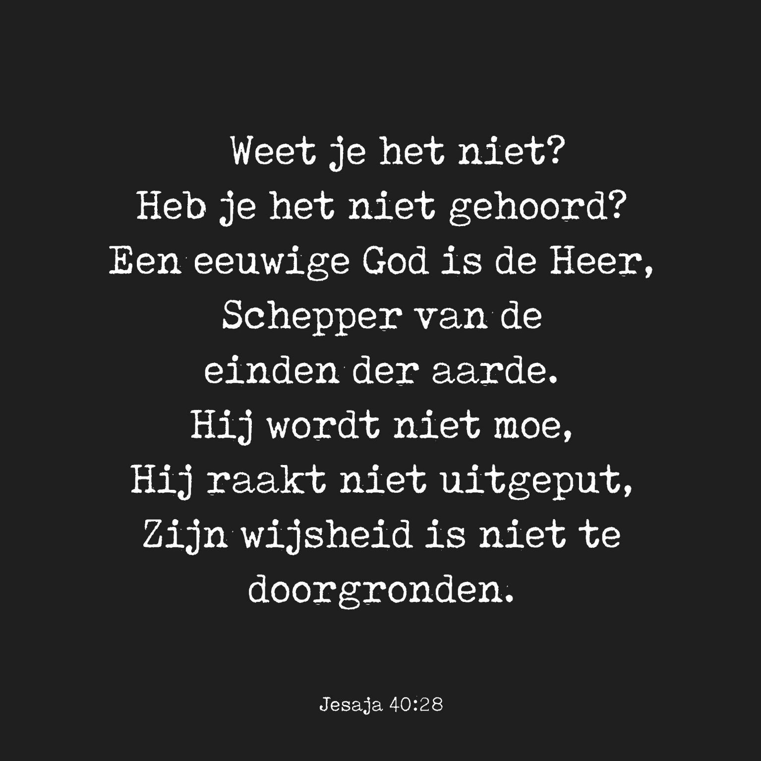 Collage Deco 'Jesaja 40' - 14x14 cm - MA39104 -  Wanddeco bij MajesticAlly