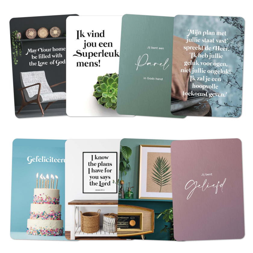 Set minikaartjes 'Serie 1' - 552590MK-S -  Minikaartjes bij MajesticAlly