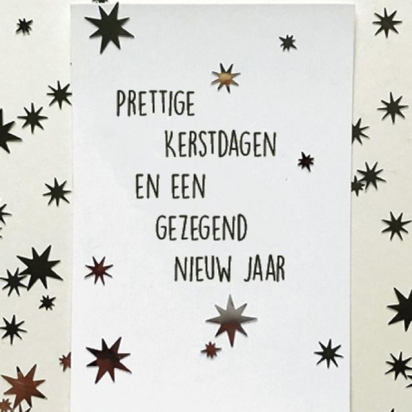 Voordeelpakje kerstkaarten  'Joy 2' - 16 stuks - MA26199 -  Voordeelpakjes kerst bij MajesticAlly