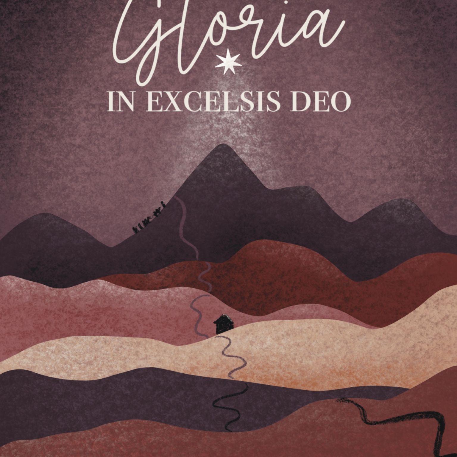 MA41303 - Kerstkaart Marjolein 'Gloria in excelsis deo'