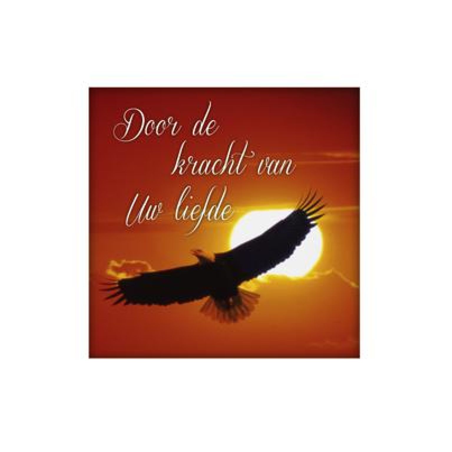 Wenskaart 'Door de kracht van Uw liefde' - MA14004 -  Living Melodies bij MajesticAlly