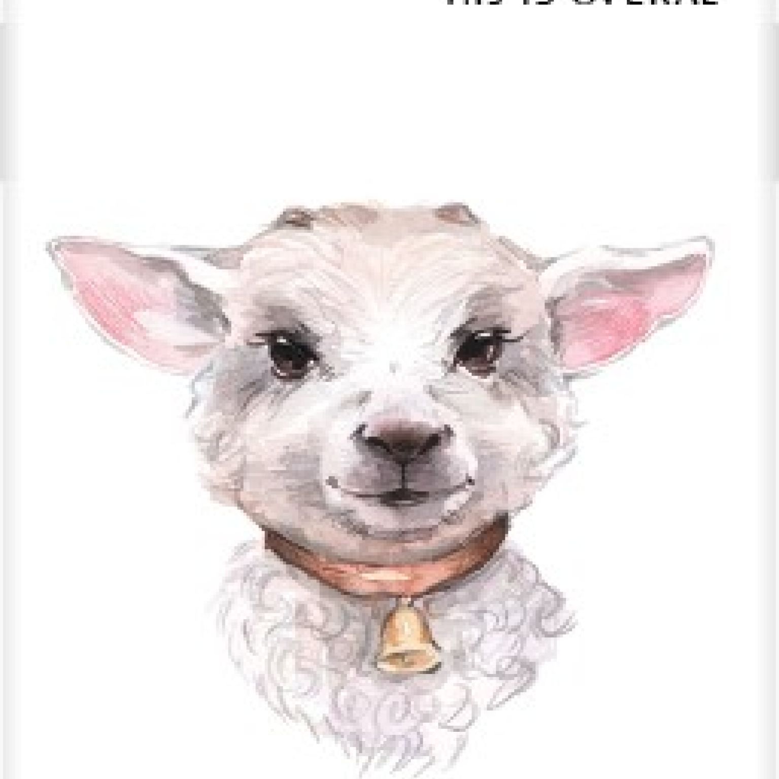 Boekenlegger lammetje Jezus is de goede - MA25201 -  Boekenleggers bij MajesticAlly