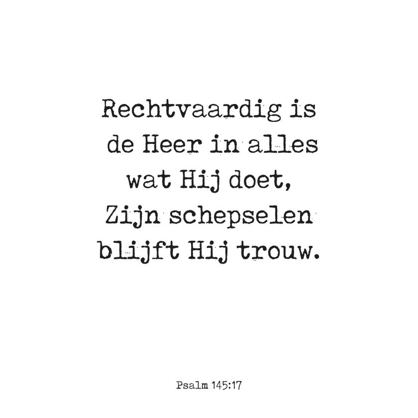 Collage Deco 'Psalm 145' - 30x30 cm - MA39034 -  Wanddeco bij MajesticAlly