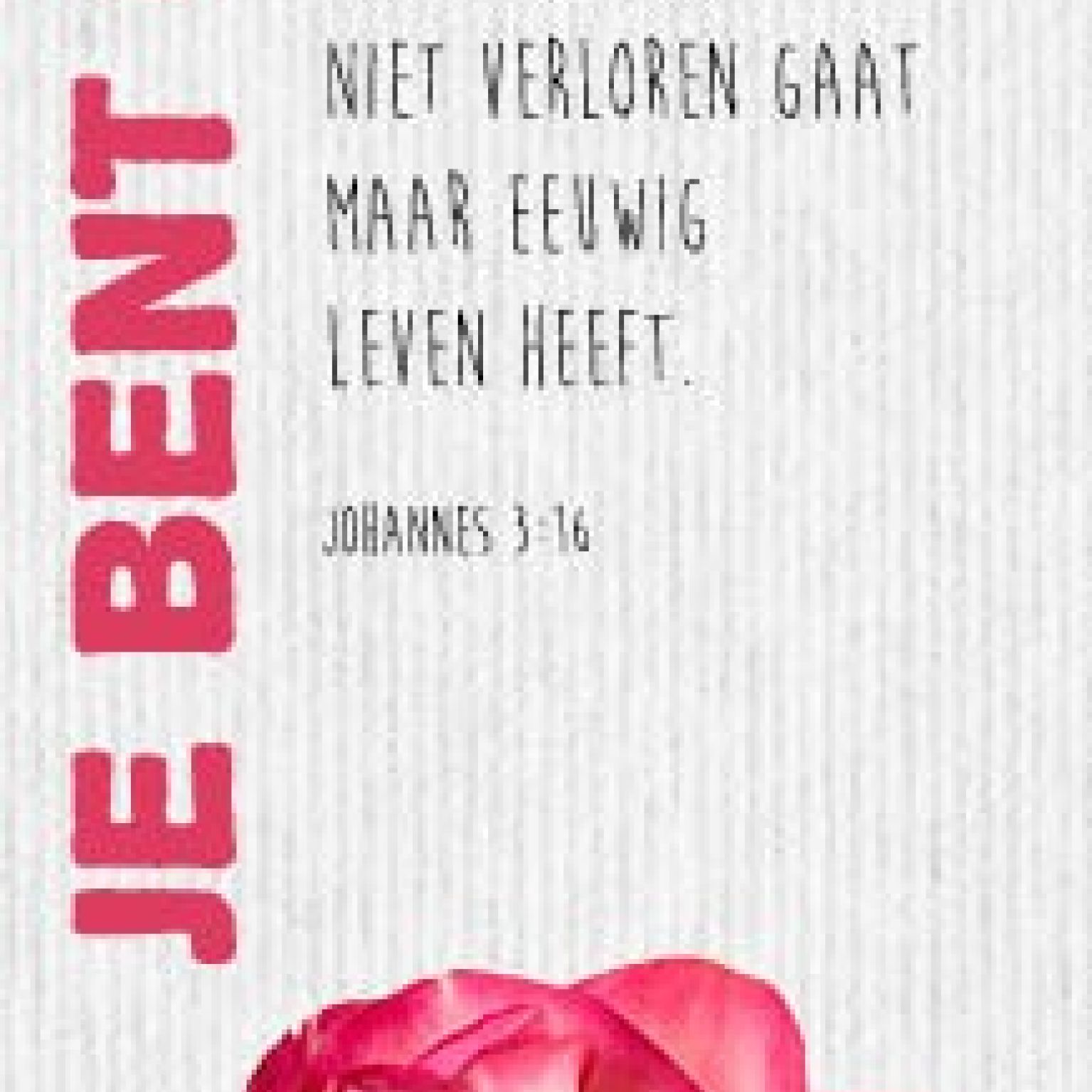 Boekenlegger je bent geliefd - MA17207 -  Boekenleggers bij MajesticAlly