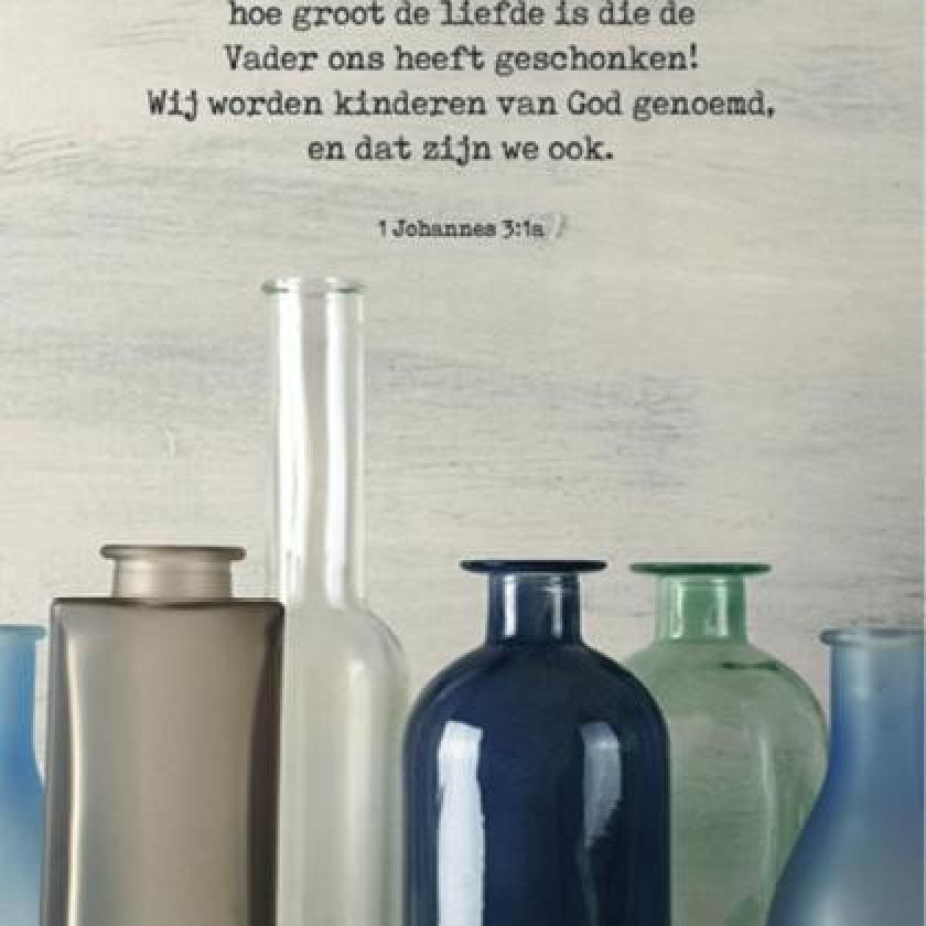 Kaartcadeau Wij worden kinderen van God genoemd - MA37047 -  Kaarten bij MajesticAlly