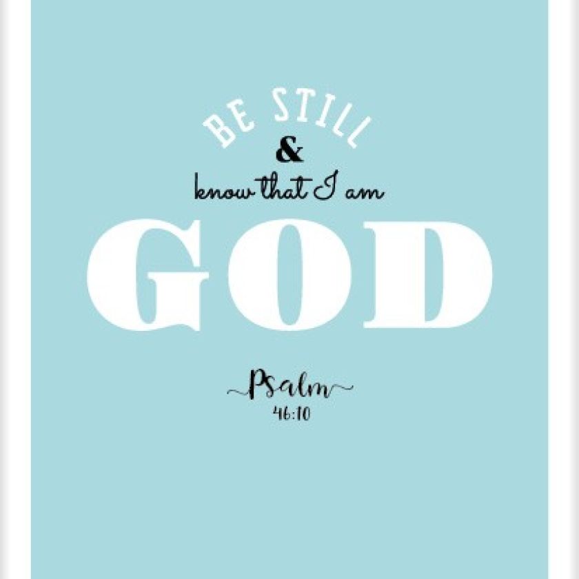 Kaart 'Be still' - MA25029 -  Beautiful Day bij MajesticAlly