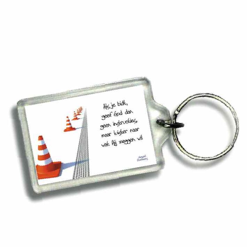 Sleutelhanger als je bidt - 46629 -  Gospel Oneliner bij MajesticAlly