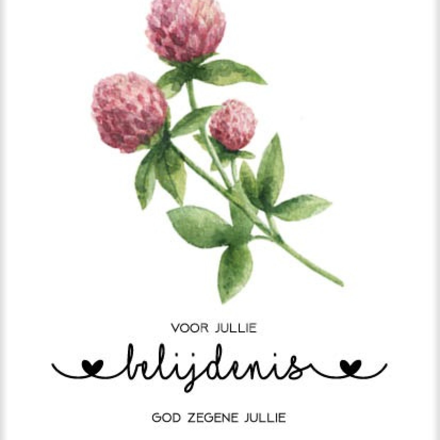 Belijdenis, 6 verschillende kaarten - MA31098 -  Bloom bij MajesticAlly