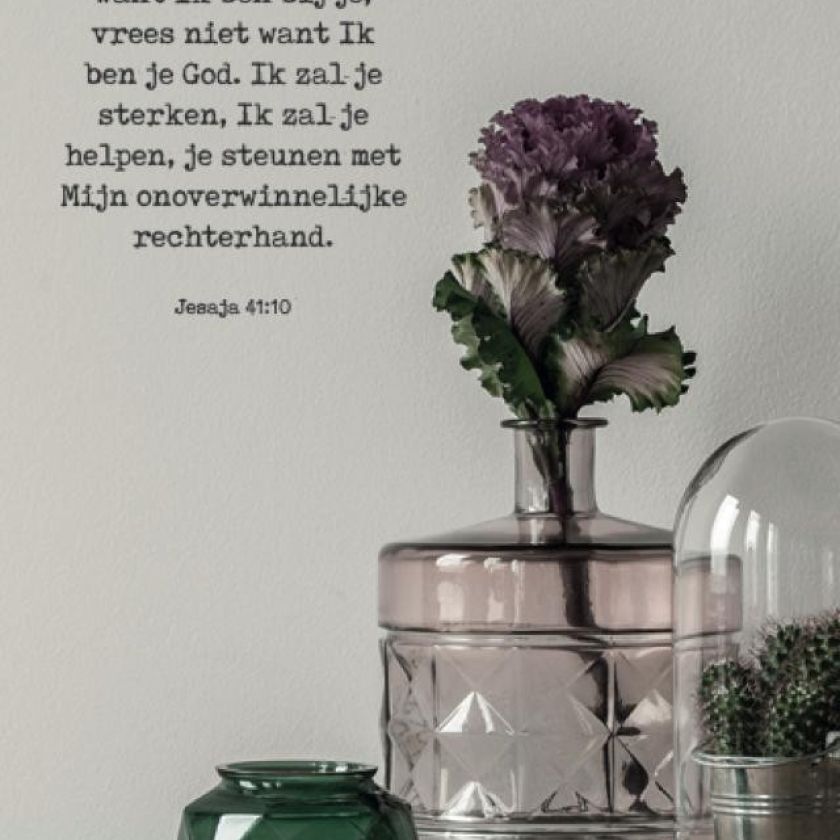 Poster A4 'Wees niet bang' - MA37101 -  Posters A4 bij MajesticAlly